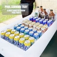 thumbnail image 4 of Novelty Place Inflatable Ice Serving Buffet Bar with Drain Plug - Salad Food Drinks Tray for Party Picnic Camping (Pack of 3), 4 of 6