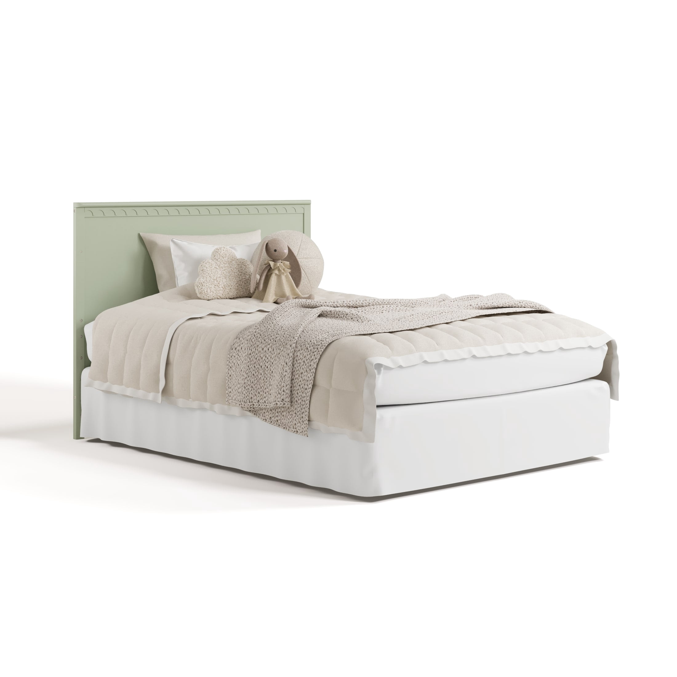 Graco Sasha 5-in-1 Convertible Baby Crib with Drawer, Sage