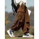 thumbnail image 4 of Pantalones ZAFUL de pana con bolsillo plano para hombre y mujer, 4 of 5