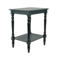thumbnail image 4 of Decor Therapy Simplify Accent Storage Shelf End Table, Traditional Style, Navy 24" x 19.5" x 15.75", 4 of 5