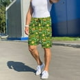 thumbnail image 6 of Fotbe traditional Irish colours Pattern Pajama Shorts for Men, Men's Pajama Bottoms, Sleepwear,Short Pajama Pants-3X-Large, 6 of 6