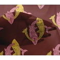 thumbnail image 4 of oneOone Viscose Chiffon Fabric Fish Block Fabric Prints By Yard 42 Inch Wide, 4 of 4