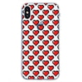 thumbnail image 1 of Funda para iPhone X InstaCase Antigolpes Corazones Pixel, 1 of 4
