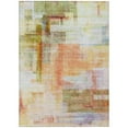 thumbnail image 2 of Addison Rugs Chantille Indoor/Outdoor Transitional Squares Coral Washable Rectangle Rug, 9' x 12', 2 of 6