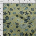 thumbnail image 3 of oneOone Cotton Cambric Dusty Green Fabric Sea Sewing Material Print Fabric By The Yard 42 Inch Wide, 3 of 4