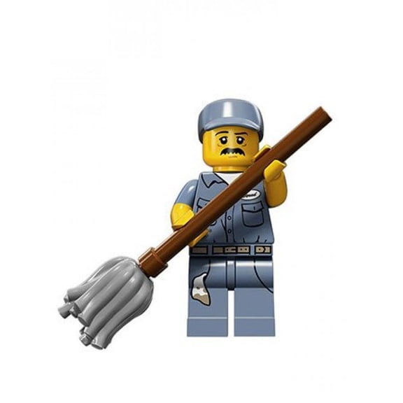 LEGO Series 15 Collectible Minifigure - Janitor (71011)