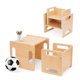 thumbnail image 1 of Juego de mesa y silla Montessori para niños OOOK para 1 a 3 años, 1 of 9