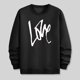thumbnail image 4 of Ceisia Men Casual Fashion Print Round Neck Pullover Long Sleeve Sweatshirt Gift, 4 of 6