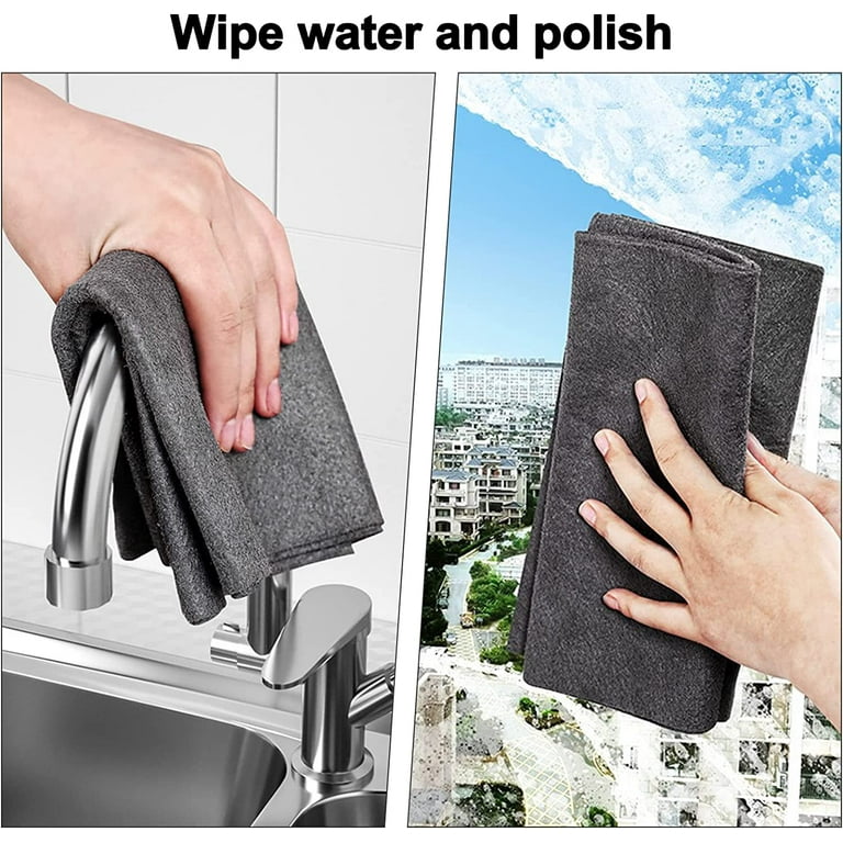 Kitchen Towel Microfiber Cloth Reusable Hand Towels Magic Cleaning Cloths  Dishwashing Wipe Rag for Car Bathroom