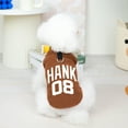 thumbnail image 6 of Pet Artist Personalized Fleece Dog Clothes with Name Printed Winter Warm Vest Dog Sweaters for Small Dogs Male Female Fall Pullover Puppy Clothes with D-Ring, 6 of 15