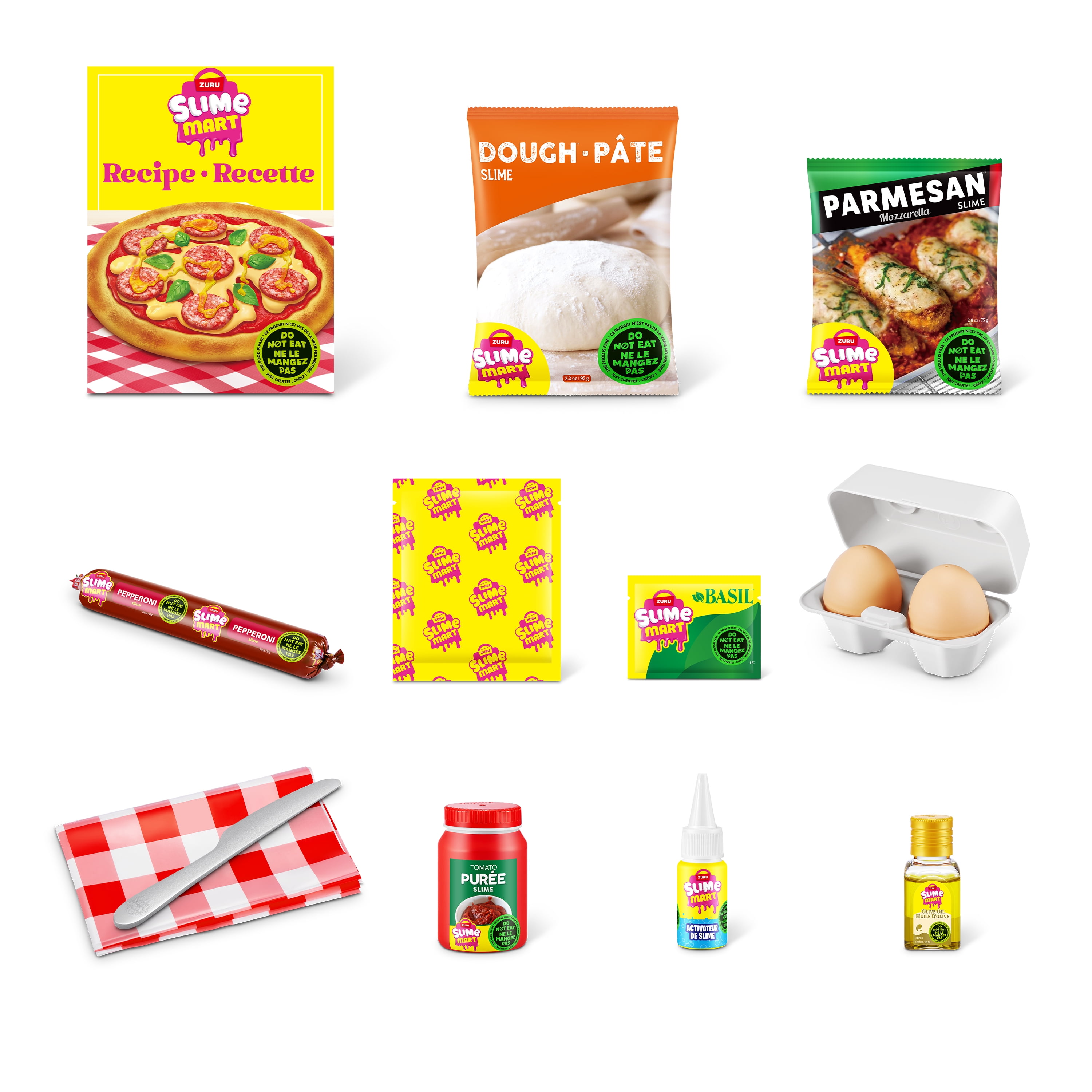 Slime Mart Small Basket (PIZZA) by ZURU, Slime Mart Small Basket (PIZZA) by ZURU