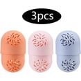 thumbnail image 2 of Estuche de transporte para esponja de maquillaje, soporte para licuadora de viaje, funda protectora para esponja de maquillaje, soporte para licuadora de belleza, 3 piezas, 2 of 5
