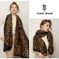 thumbnail image 5 of Fashion Leopard Pattern Lightweight Chiffon Silk Women Scarf, 5 of 5