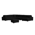 thumbnail image 6 of Picket House Furnishings Mesa Modular Ottoman in Steno Black, 6 of 7