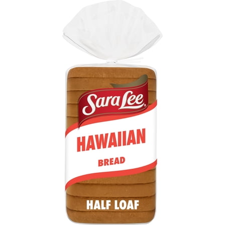 Sara Lee Hawaiian Bread, Half Loaf, 12 oz, Sweet Bread, Bag