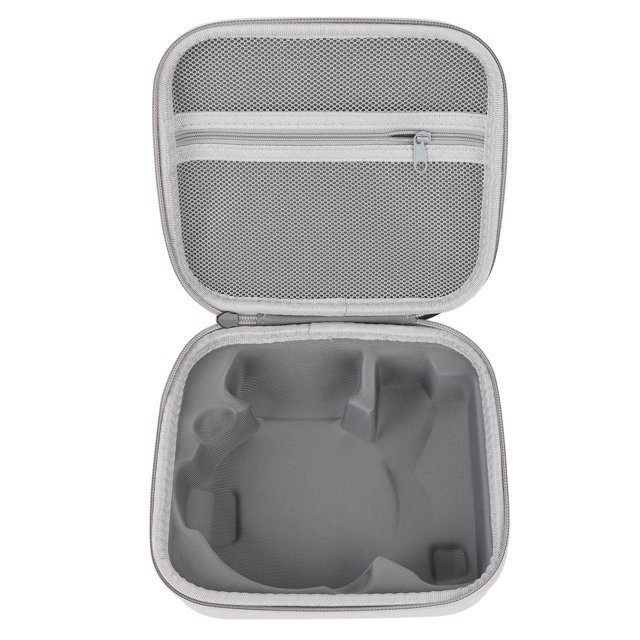 Drone Case, Scratch Proof Drone Protective Case Mesh Pocket for Drone Battery Grey,Orange