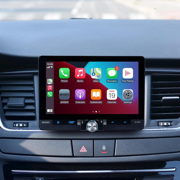 Jensen J1CA8FL 8-inch Car Stereo with Apple CarPlay Android Auto