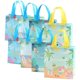 thumbnail image 2 of 8pcs Tropical Hawaiian Non-Wovens Gift Bags Tote Bags with Handles Summer Beach Party Grocery Shopping Bags, 2 of 3