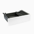 thumbnail image 1 of Desky Minimal Under Desk Drawer - White Laminate / Space Grey, 1 of 10