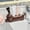 Coffee_Hot#864, variant on Ceramic Toothbrush Holder Bathroom Organizer for Manual Toothbrush Storage, Cute Countertop Stand, Black Coffee White