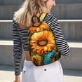 thumbnail image 5 of Balery Deep Yellow Colorful Sunflower Mochila Clásica Impresa Básica para Viaje, Mochila Escolar Resistente al Agua, Mochila de Lona con Correas Ajustables-Medium, 5 of 5