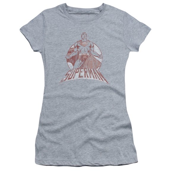 Superman - Super Bad - Juniors Teen Girls Cap Sleeve Shirt - Medium