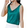 thumbnail image 2 of Otvok Womens Summer Vest Casual and Fashionable Solid V Neck Sleeveless Top Tank, 2 of 6