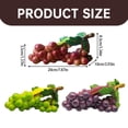 thumbnail image 2 of Wine Rack,Resin Wine Stand Ornament Wine Rack Wine Rack Holds Wine Racks Countertop Wine Racks Countertop Cabinet Wine Holder Grape Design Wine Rack | Kitchen Countertop Grape Wine, 2 of 7