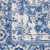 Nourison Whimsicle Persian Farmhouse Grey Blue 8' x round Area Rug, (8' Round)