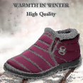 thumbnail image 4 of Botas de invierno Botas de nieve de invierno para hombres y mujeres Forro de piel Botas impermeables sin cordones al aire libre cálidos, 4 of 4