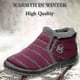 thumbnail image 4 of Botas de invierno Botas de nieve de invierno para hombres y mujeres Forro de piel Botas impermeables sin cordones al aire libre cálidos, 4 of 4