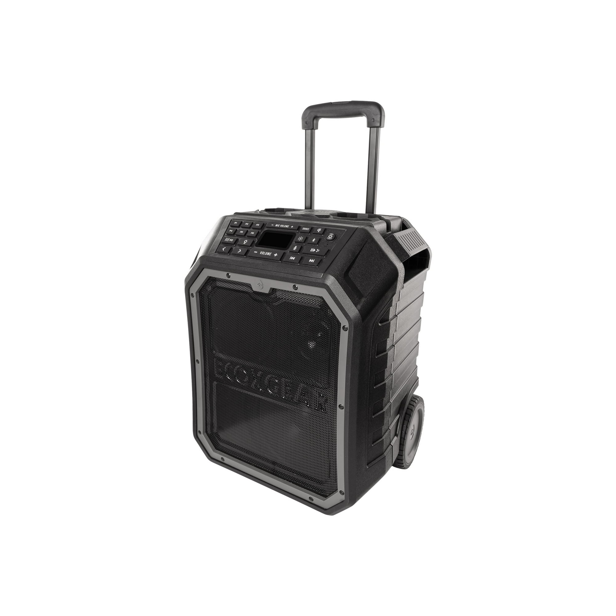 ECOXGEAR EcoBoulder Max Party speaker wireless Bluetooth 2-way  gray