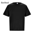 thumbnail image 2 of Bavlkeal Mens Athletic T-shirts Casual Crew Neck Pullover Short Sleeve Running Workout Shirt Black M-5XL, 2 of 5
