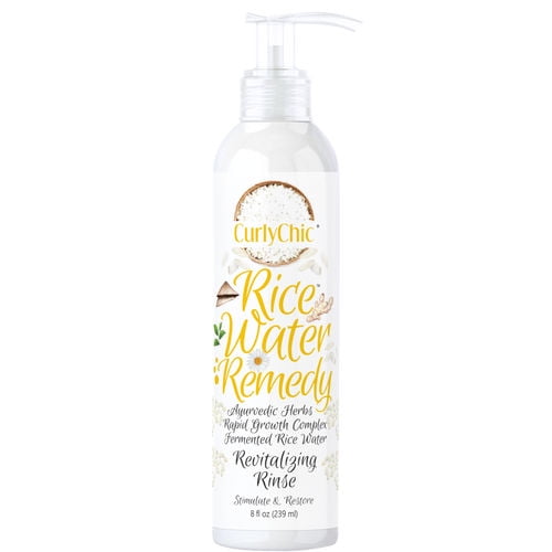 CurlyKids - Curly Chic Rice Water Remedy Revitalizing Rinse 8 oz * BEAUTY TALK LA *