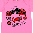 thumbnail image 4 of Inktastic My Yaya Loves Me with Cute Ladybugs Boys or Girls Baby Bodysuit, 4 of 5