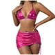 thumbnail image 2 of Traje de baño para mujer, moda, cómodo, bikini, traje de baño liso para mujer, bikinis, trajes de baño para mujer, conjuntos de bikini para mujer, trajes de baño bikini para mujer, 2 of 5