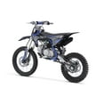 thumbnail image 4 of Trailmaster TM24 Dirt Bike 125cc 17 Inch Front Tire, 32.7 Inch seat Height semi-auto 4 Speed (Blue), 4 of 9