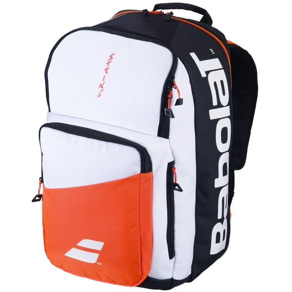 Mochila de tenis Babolat Pure Strike 42L Blanca Roja 50x25x30 cm