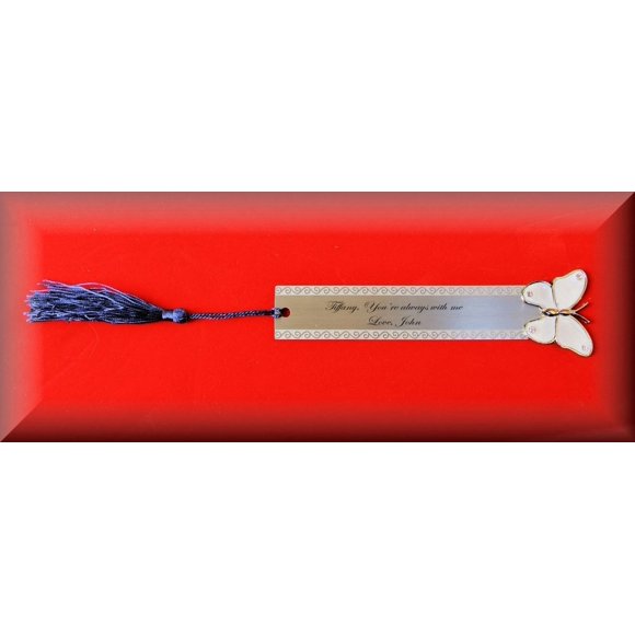 Personalized Butterfly Book Mark Engraved - Ships from USA