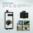 thumbnail image 4 of Lefu Fan Speed Controller with Variable Speed Adjuster Inline Duct Fan in Ventilation, 4 of 9