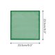 thumbnail image 2 of INSPIRAR CHIC Pañuelo de bolsillo plegable para hombres en diseño de pata de gallo para traje formal verde, talla única, 2 of 4