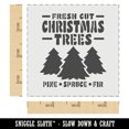 thumbnail image 2 of Fresh Cut Christmas Trees DIY Cookie Wall Craft Stencil - 3.5 Inch, 2 of 5