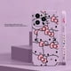thumbnail image 3 of Bonita funda de teléfono de Hello Kitty K Line Cat para Apple iPhone 14 13 12 11 Pro XS Max Mini X XR SE 7 8 6 15 Plus, funda líquida de color, 3 of 5