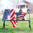 thumbnail image 3 of 4th of July Pillow Covers 18x18 inch Set of 2 Blue Big Stars Decor Red White Stripe Throw Pillow Cover Independence Day Decorative Cushion Cases for Home Sofa Couch Chair Living Room 112E, 3 of 6