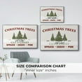 thumbnail image 4 of Christmas Farm Sign I - Framed Gallery Wrapped Holiday Canvas - 25 x 37 - Silver Frame, 4 of 8