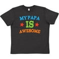 thumbnail image 3 of Inktastic My Papa Is Awesome Youth T-Shirt, 3 of 5