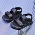 thumbnail image 2 of Gubotare Sandals Kids Kids Summer Outdoor Sandals, Boys Closed Toe Sport Sandals Size 6.5 (Black,Toddler 6.5), 2 of 9