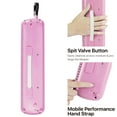 thumbnail image 4 of Melodica 32 Key (Pink) Pianica Blow Piano Keyboard Harmonica Wind Instrument /w Portable Carrying Bag, 2 Long Tube Mouthpiece, 2 Trumpet Mouthpiece Kit for Beginners Kids Fun Music Gift, 4 of 7