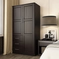 thumbnail image 3 of 100% Solid Wood Metro 2-Door Wardrobe, 3 of 8