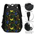 thumbnail image 3 of Balery Game Play Print USB Charging Backpack for Men and Women - Water-Resistant, Anti-Theft Laptop Backpack with USB Port for Travel, Work, School, and College, 3 of 7